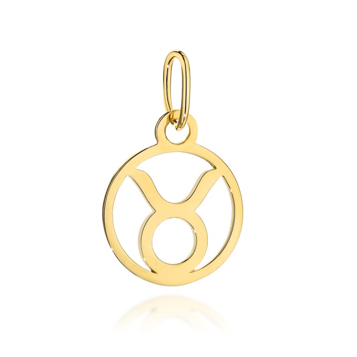 Zawieszka złota znak zodiaku BYK