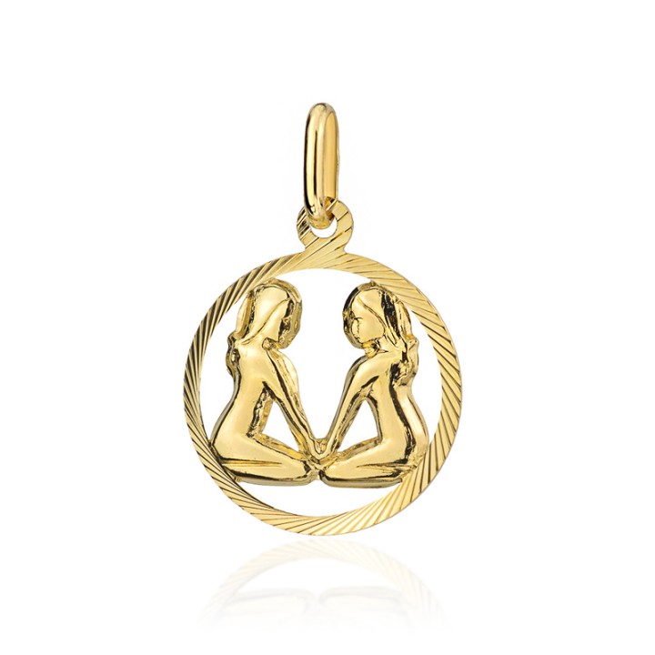 Zawieszka znak zodiaku BLIŹNIĘTA