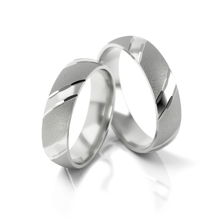 Obrączki ślubne – model 1