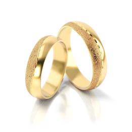 Obrączki ślubne – model 11