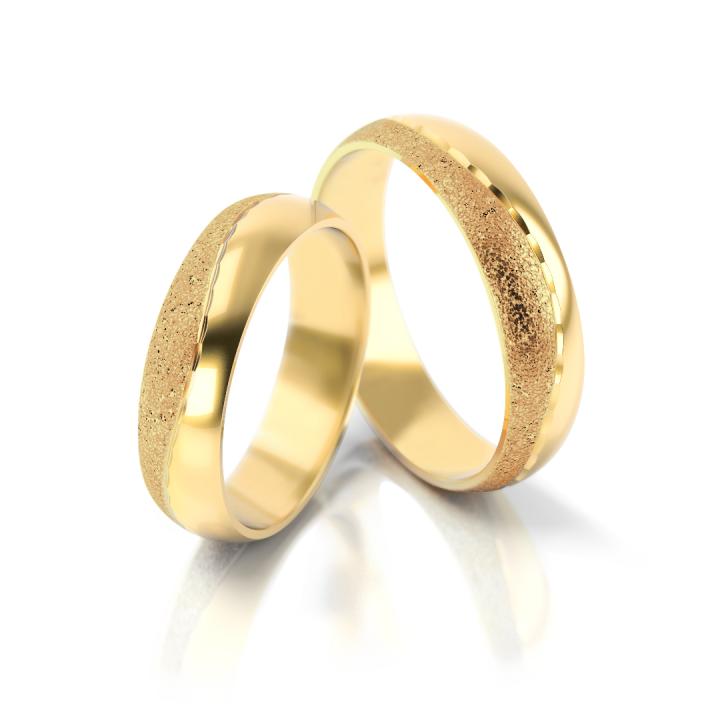 Obrączki ślubne – model 11