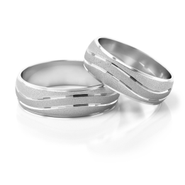 Obrączki ślubne – model 115