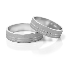Obrączki ślubne – model 127