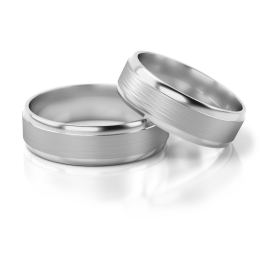 Obrączki ślubne – model 136