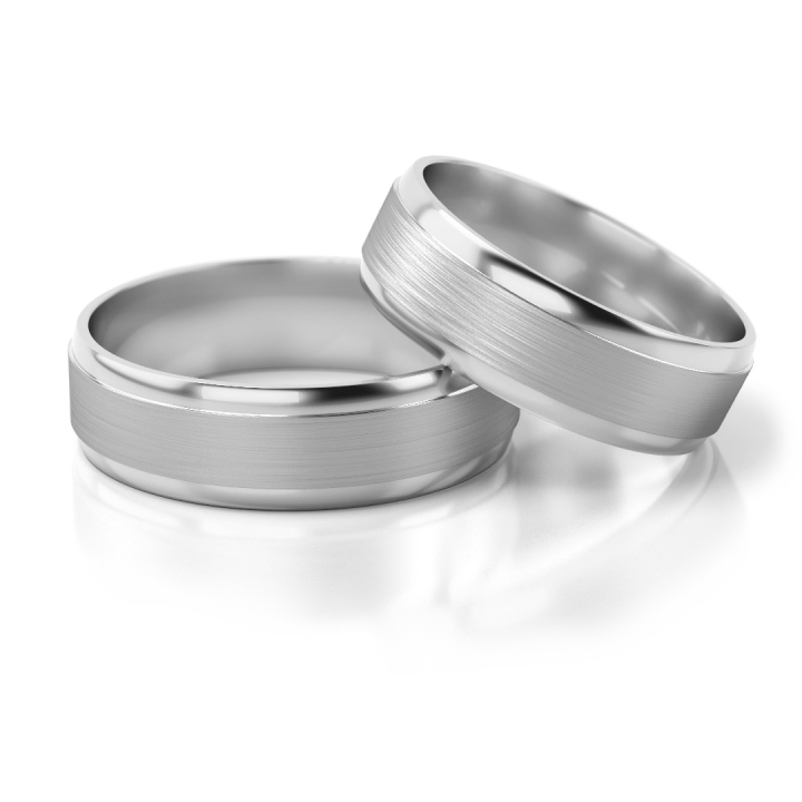 Obrączki ślubne – model 136