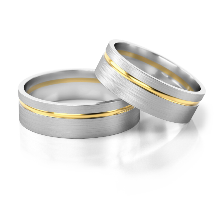 Obrączki ślubne – model 139
