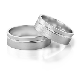 Obrączki ślubne – model 139