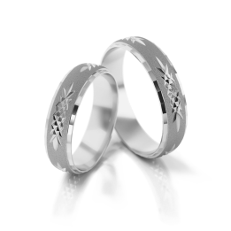 Obrączki ślubne – model 16