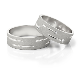Obrączki ślubne – model 189