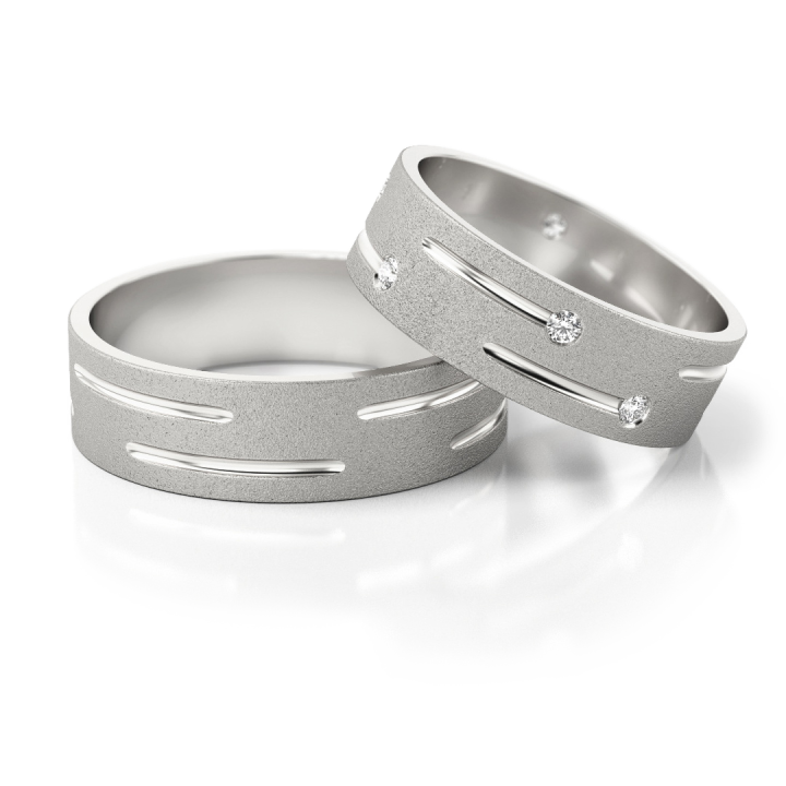 Obrączki ślubne – model 189