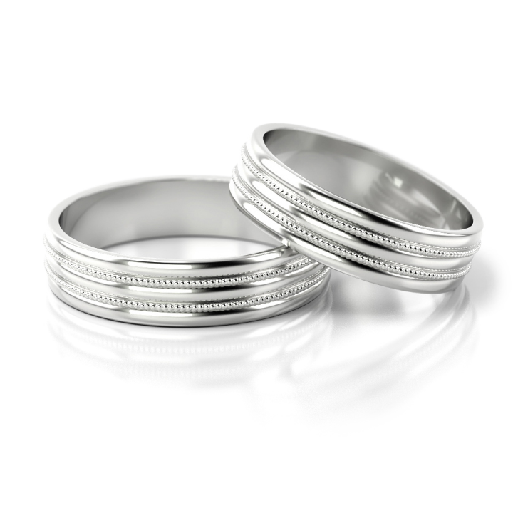 Obrączki ślubne – model 191