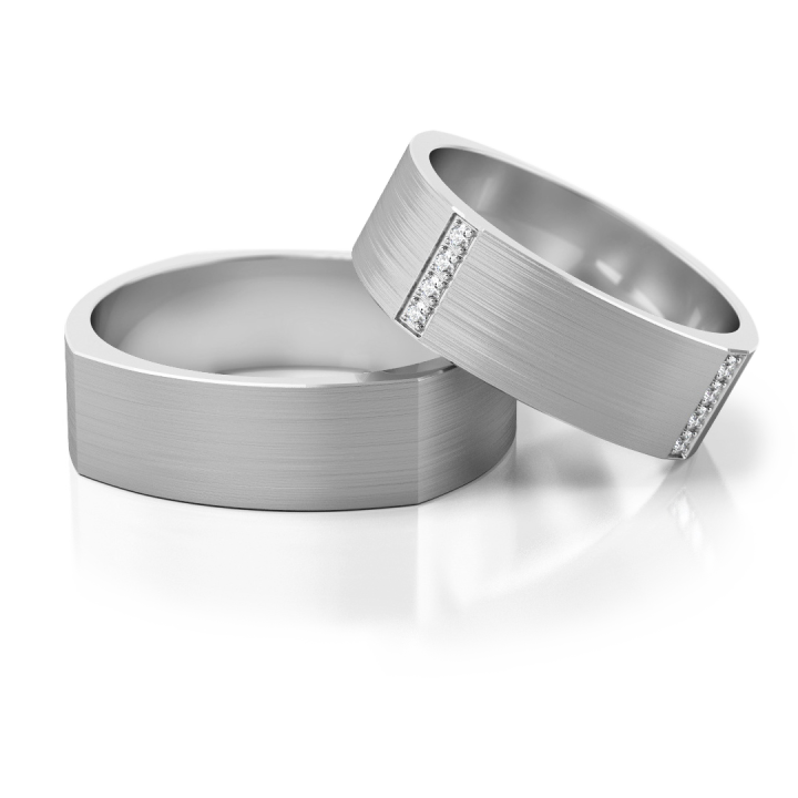 Obrączki ślubne – model 194
