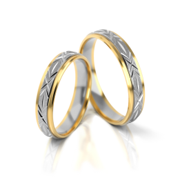 Obrączki ślubne – model 2