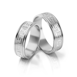 Obrączki ślubne – model 201