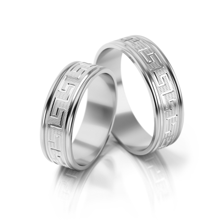 Obrączki ślubne – model 201