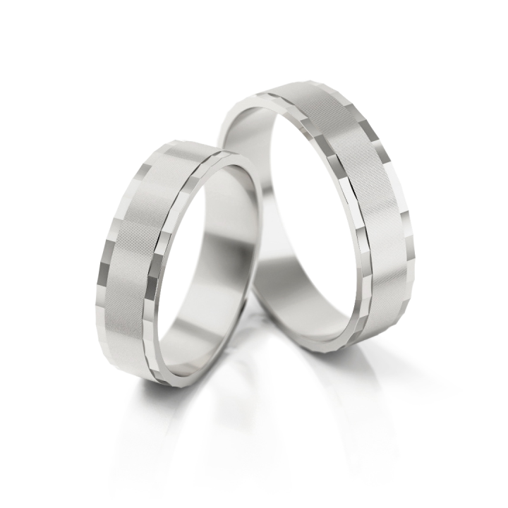 Obrączki ślubne – model 23