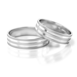 Obrączki ślubne – model 231