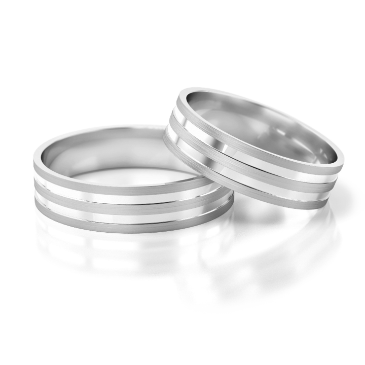 Obrączki ślubne – model 231