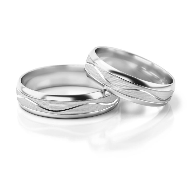 Obrączki ślubne – model 234