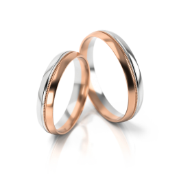 Obrączki ślubne – model 253