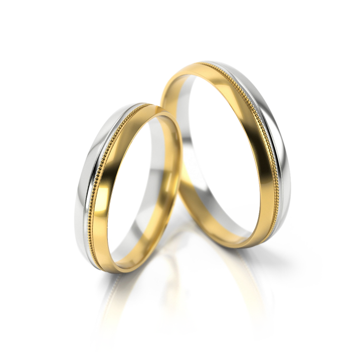 Obrączki ślubne – model 253