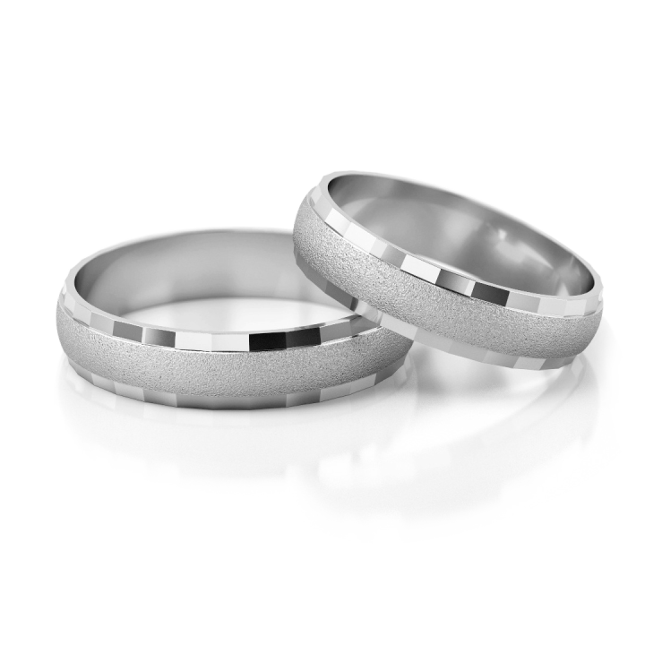 Obrączki ślubne – model 27