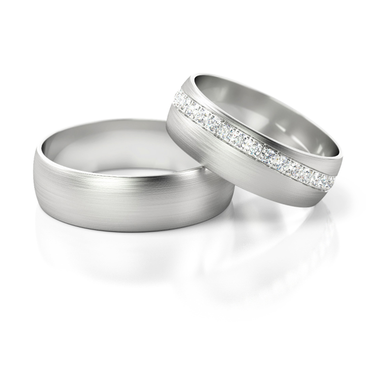 Obrączki ślubne – model 292