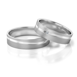 Obrączki ślubne – model 300