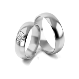Obrączki ślubne – model 310