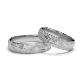 Obrączki ślubne – model 319