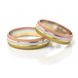 Obrączki ślubne – model 32