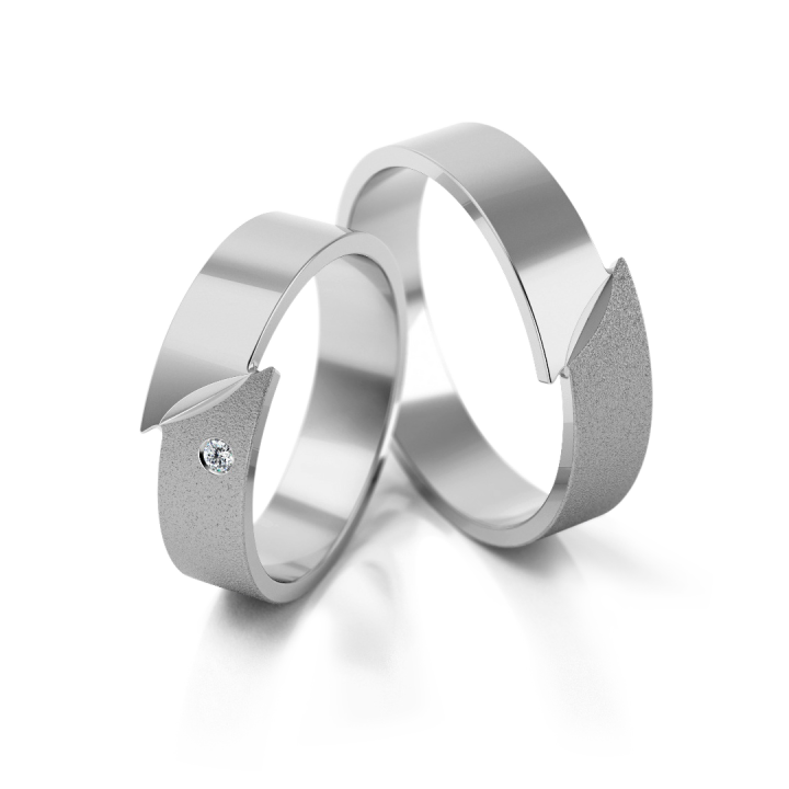 Obrączki ślubne – model 33