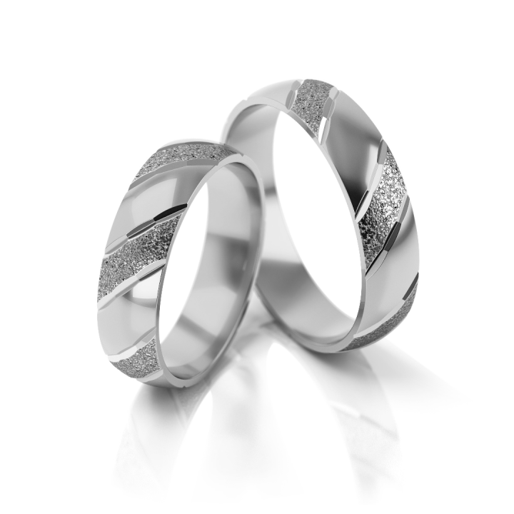 Obrączki ślubne – model 4