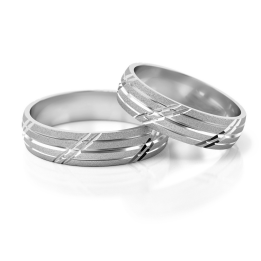 Obrączki ślubne – model 51