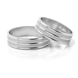 Obrączki ślubne – model 59