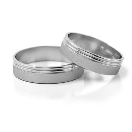 Obrączki ślubne – model 88