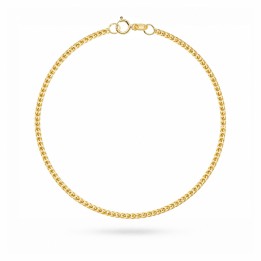 Bransoletka złota splot Lisi Ogon - 040